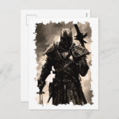 テンプラール騎士団の聖なる騎士 シーズンポストカード (正面/裏面)