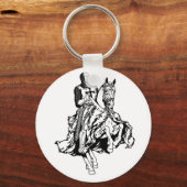 テンプラール騎士 キーホルダー (正面)
