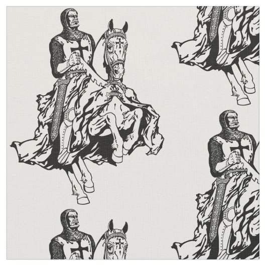 テンプラール騎士 ファブリック (クローズアップ)