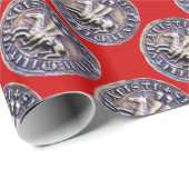 テンプラーレッド騎士団の印章 ラッピングペーパー (ロールコーナー)