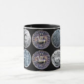 テンプラー·ブラック騎士団の印 マグカップ (中央)
