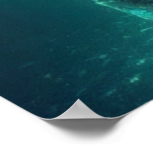 テンプルからオーロラ – (スケッチボードのロゴ付き) ポスター (角)