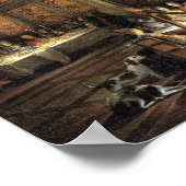 テンプルでのコンティの王子のディナー ポスター (角)