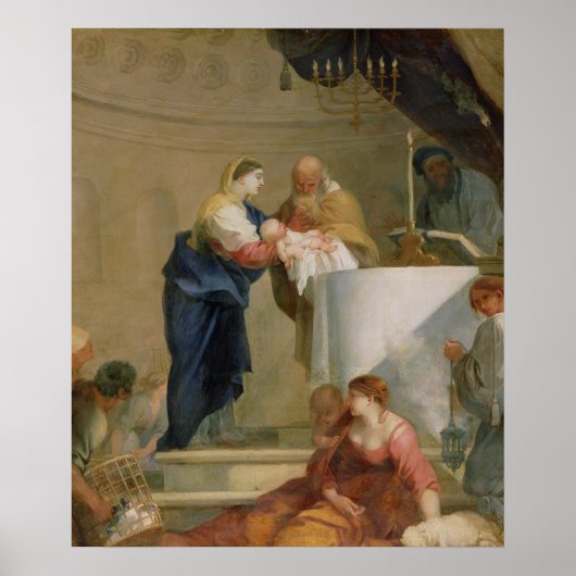 テンプルでのプレゼンテーション ポスター (正面)