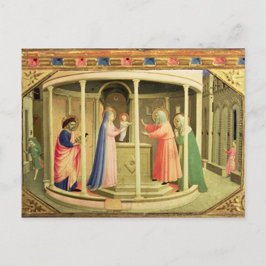 テンプルでのプレゼンテーション ポストカード (正面)