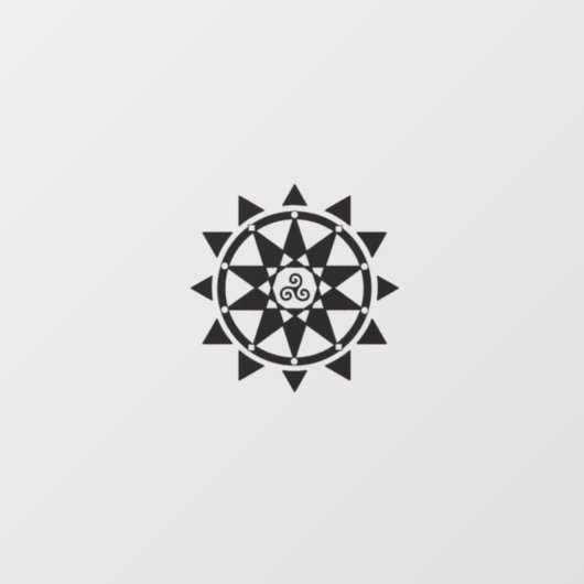 テンプルのロゴのウィンドウの貼り付け ウィンドウサイン (シート)