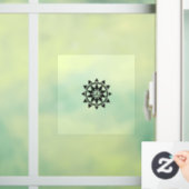 テンプルのロゴのウィンドウの貼り付け ウィンドウサイン (ホーム)