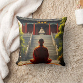 テンプルの静寂 クッション (ブランケット)