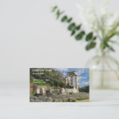 テンプルオブアテナプロネア – デルフィ 名刺 (スタンド正面)