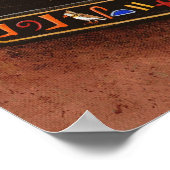 テンプルオブバステットエジプトバスト女神キャットポスター ポスター (角)