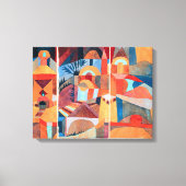 テンプルガーデン |ポール・クレー | キャンバスプリント (正面)