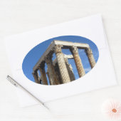 テンプルゼウス 楕円形シール (封筒)