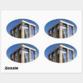 テンプルゼウス 楕円形シール (シート)