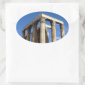 テンプルゼウス 楕円形シール (バッグ)