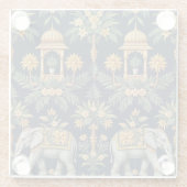 テンプルゾーンズコースター ガラスコースター (裏面)