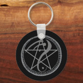 テンプルハウスサハザエンブレムキーチェーン キーホルダー (正面)