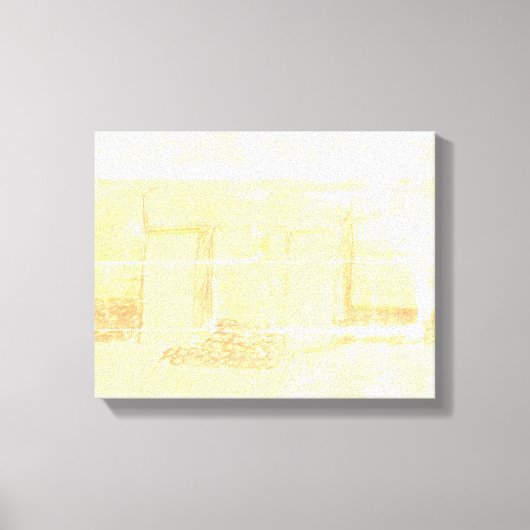 テンプルバイデイキャンバスプリント キャンバスプリント (正面)