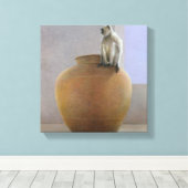 テンプルモンキー キャンバスプリント (インサイチュ (ウッドフロア))