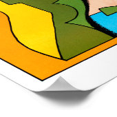 テンプルユニバーシティミュージックフェスティバルヴィンテージ ポスター (角)