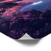 テンプルリフレクション、サンクチュアバイザレイク ポスター (角)