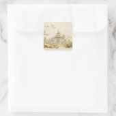 テンプル中国ののデザイン、c.1810 (ペンとインクと スクエアシール (バッグ)