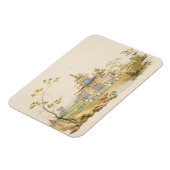 テンプル中国ののデザイン、c.1810 (ペンとインクと マグネット (左側)