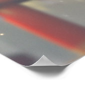 テンプル伝統的にある赤毛のアニメ少女 ポスター (角)