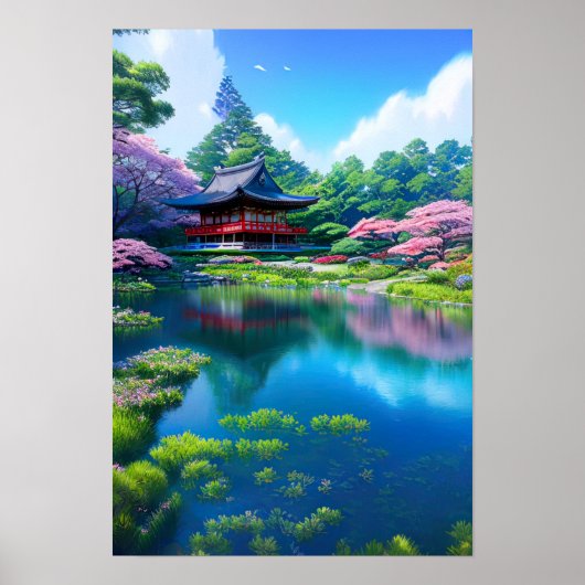 テンプル伝統的バイザレイク ポスター (正面)