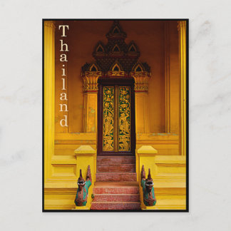 テンプル入り口ガーディアン（タイ） ポストカード