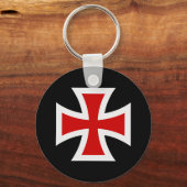 テンプル十字 キーホルダー (正面)