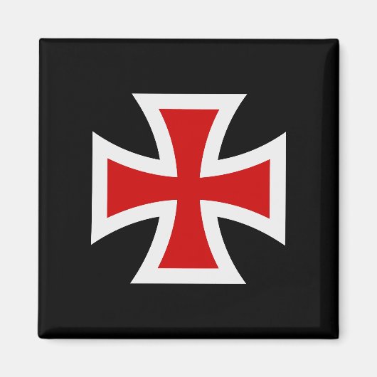 テンプル十字 マグネット (正面)