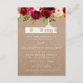 テンプル封印カード | レノネバダ結婚テンプル エンクロージャーカード