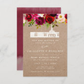 テンプル封印カード | レノネバダ結婚テンプル エンクロージャーカード (正面/裏面)