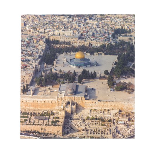 テンプル山オールドシティエルサレムDome of the Rock ノートパッド (正面)