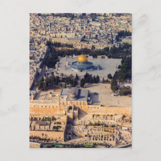 テンプル山オールドシティエルサレムDome of the Rock ポストカード