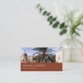 テンプル山、エルサレム旅行代理店の名刺 名刺 (スタンド正面)