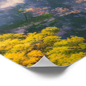 テンプル日本のビューティフルガーデン ポスター (角)