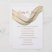 テンプル結婚式招待状 招待状 (正面/裏面)