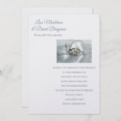 テンプル結婚式招待状 招待状 (正面/裏面)