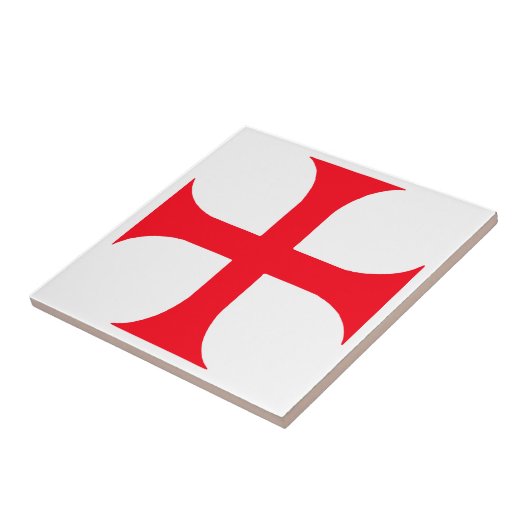 テンプル赤十字 タイル (側面)