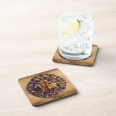 テンプル騎士団の中世の封印 コースター (右側)