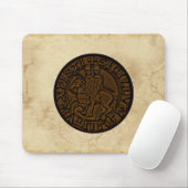 テンプル騎士団の中世の封印 マウスパッド (マウス)
