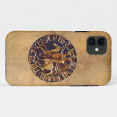 テンプル騎士団の中世の封印 Case-Mate iPhoneケース (裏面(横))