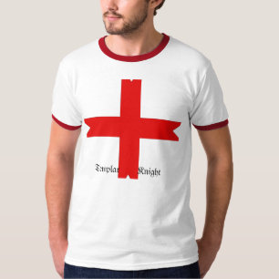 テンプル騎士団の中世の封印 Tシャツ
