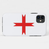 テンプル騎士団の中世クロス Case-Mate iPhoneケース (裏面(横))