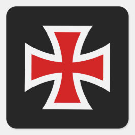 テンプル騎士団の十字架 スクエアシール
