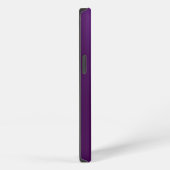 テンプル騎士団モノグラム 紫 iPhoneケース (右側面)