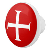 テンプル騎士団レッドクロスマルタテートニック入院 セラミックノブ (右)