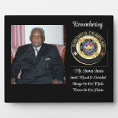 テンプル騎士団記念プレート フォトプラーク (正面)