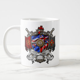 テンプル騎士団 国際紋章 ジャンボ 20oz 2 ジャンボコーヒーマグカップ